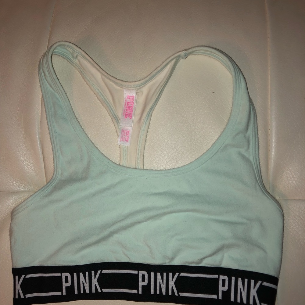 Pink xs sports bra